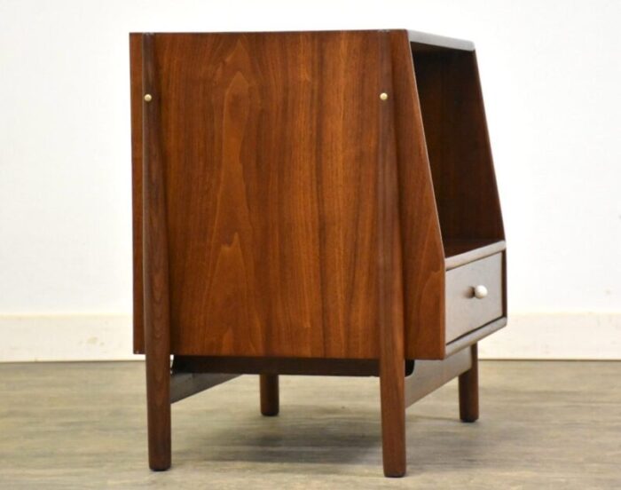 refinished kipp stewart declaration walnut nightstand 6292