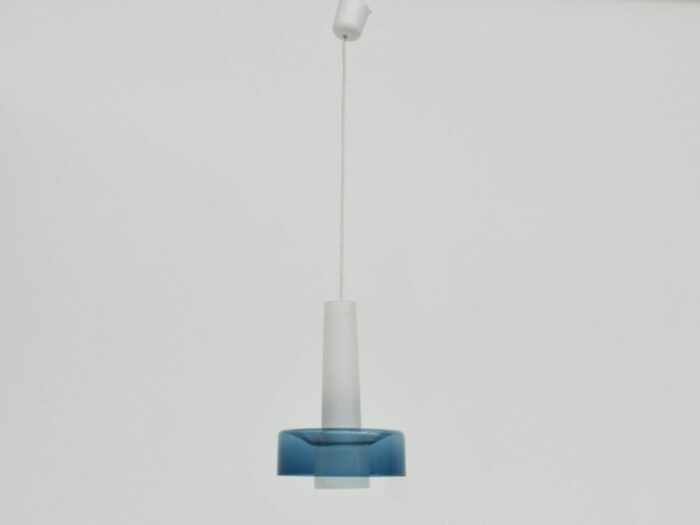 scandinavia modern colored glass pendant by svend middelboe for philips 1969 2