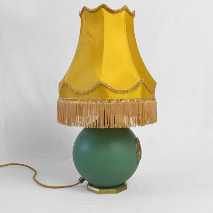 scandinavian art deco globe table lamp 1930s 3