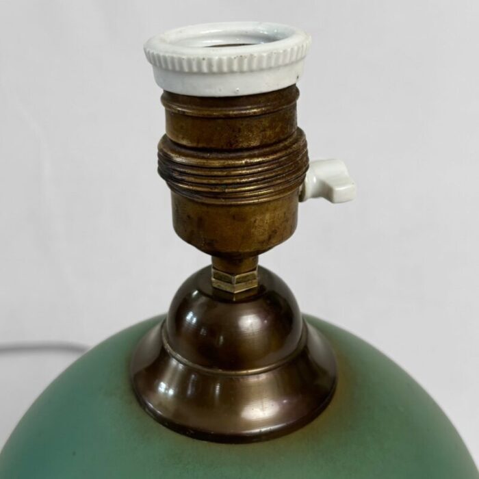 scandinavian art deco globe table lamp 1930s 8