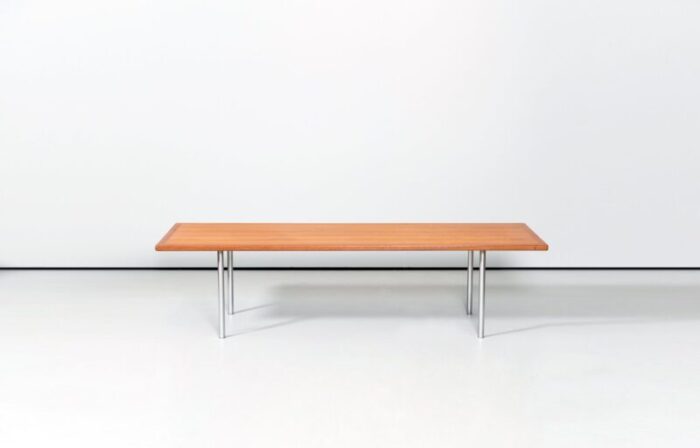 scandinavian teak coffee table by hans j wegner for andreas tuck 1960 1