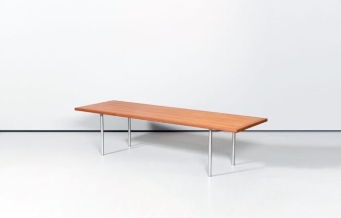 scandinavian teak coffee table by hans j wegner for andreas tuck 1960 2