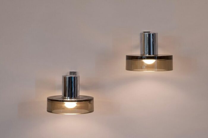 seguso wall lights italy 1970s set of 2 2