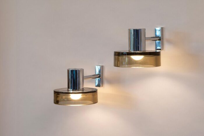 seguso wall lights italy 1970s set of 2 3