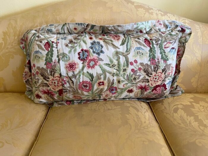 set of 2 king size floral shams custom made 1337