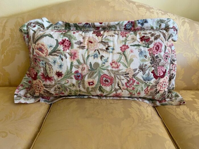 set of 2 king size floral shams custom made 5510