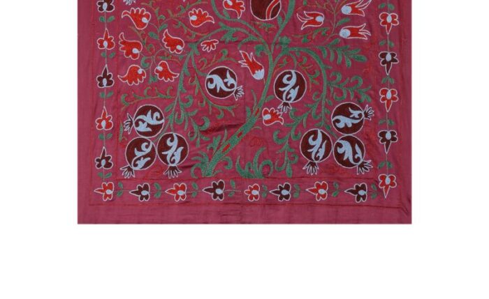 silk suzani tapestry with tree of life design 2205