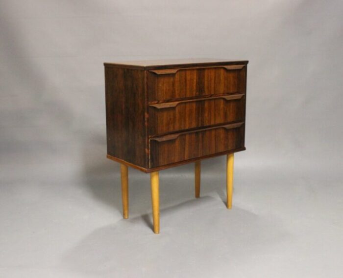 small chest of drawers in rosewood from trekanten 1960s 2