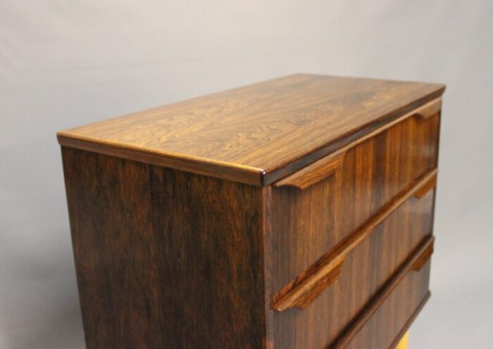 small chest of drawers in rosewood from trekanten 1960s 4