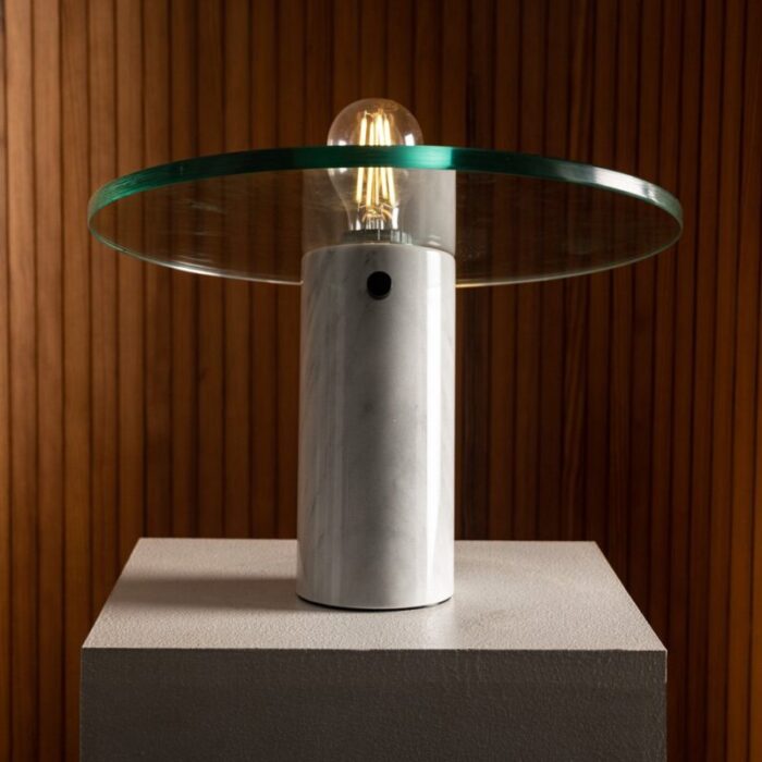 snoopy table lamp by achille pier giacomo castiglioni for flos 1960s 5