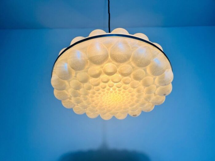 space age bubble pendant lamp east germany 1970s 10