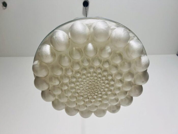 space age bubble pendant lamp east germany 1970s 5