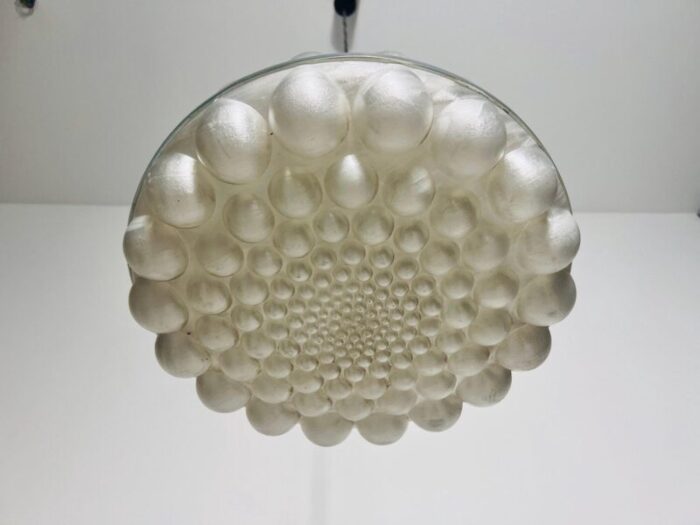 space age bubble pendant lamp east germany 1970s 6