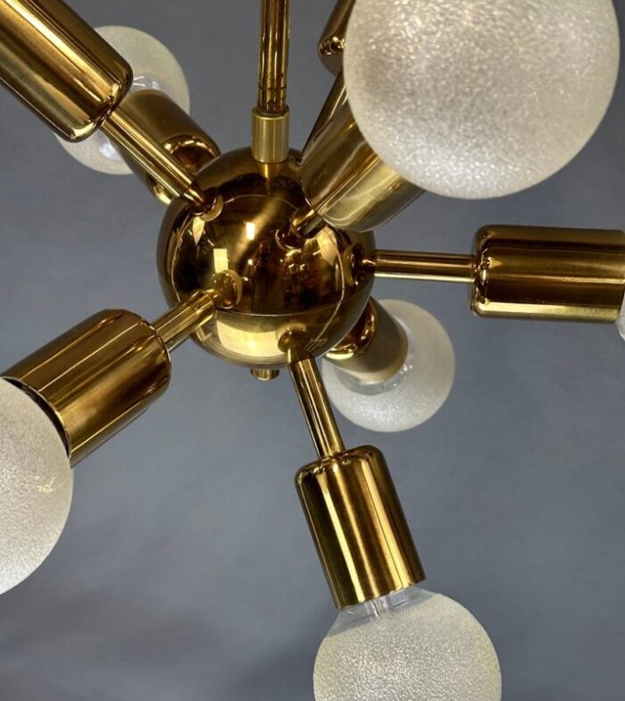 sputnik chandelier from drupol 1960s 5