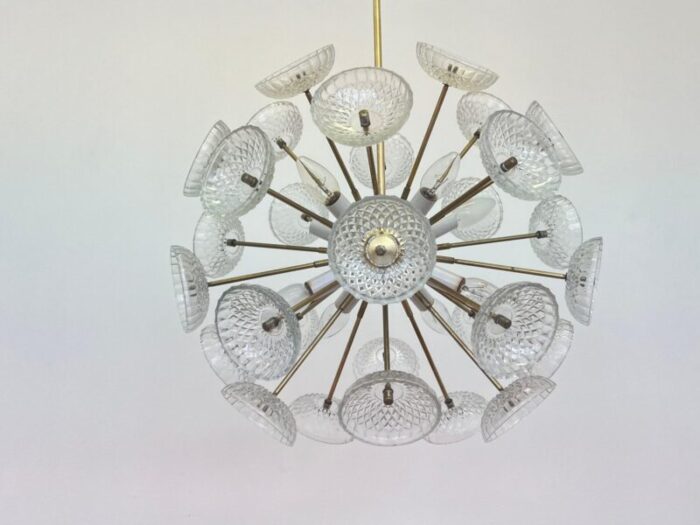 sputnik dandelion chandelier attributed to kamenicky senov 1970s 7