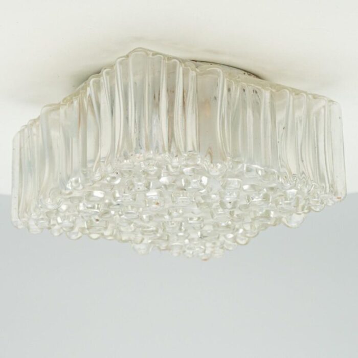 square glass flush mount by helena tynell 1960 11