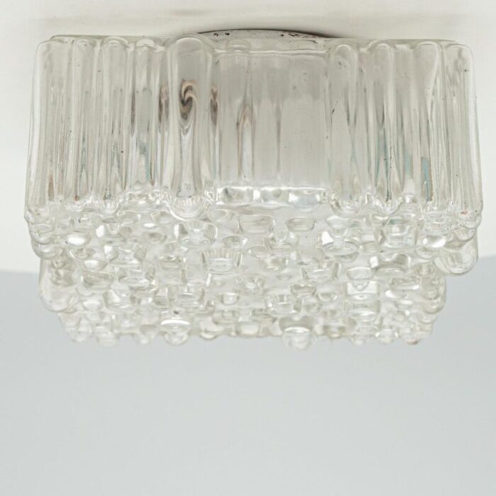 square glass flush mount by helena tynell 1960 15