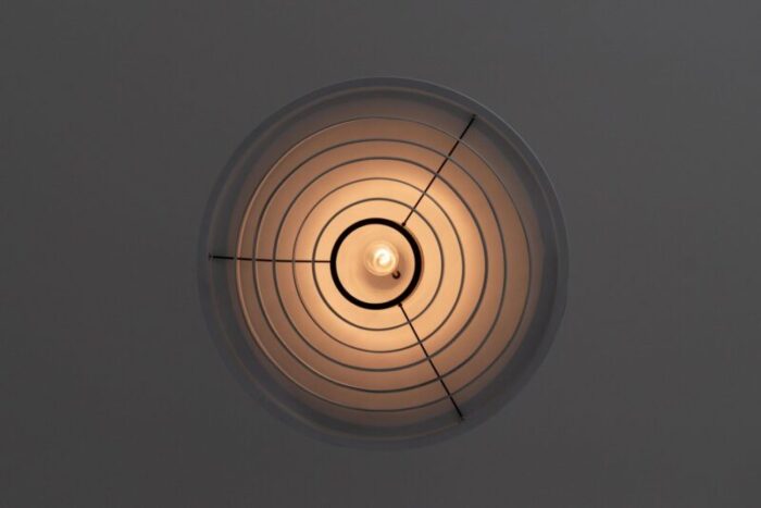 stilnovo ceiling light in painted aluminium italy 1965 6