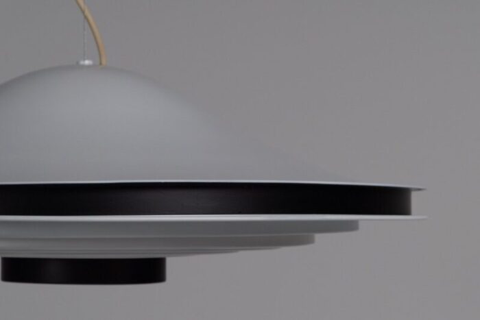 stilnovo ceiling light in painted aluminium italy 1965 9