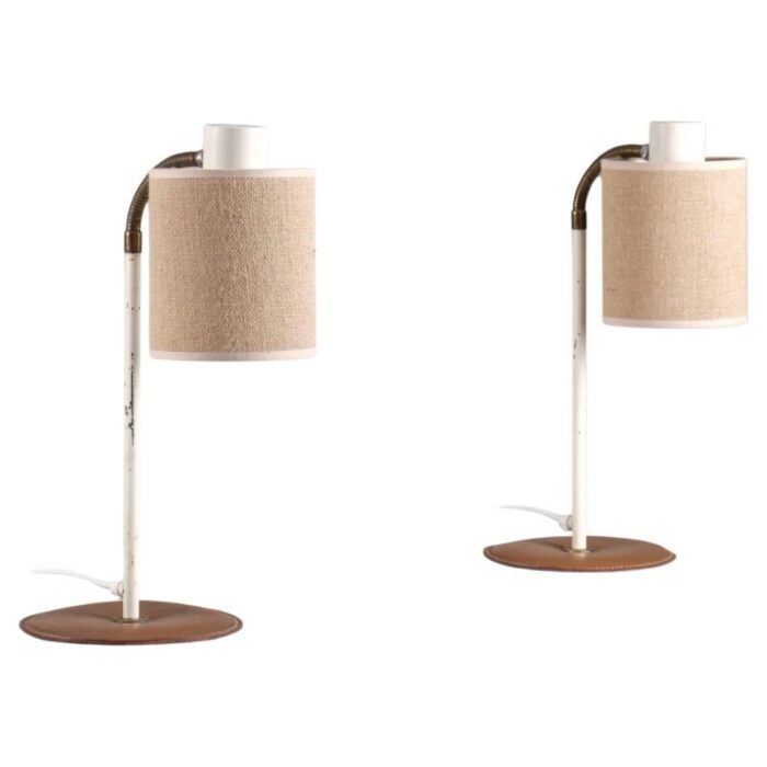 swedish table lamps by atelje lyktan 1960s set of 2 1