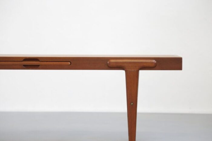 teak coffee table by johannes andersen 1960s 4