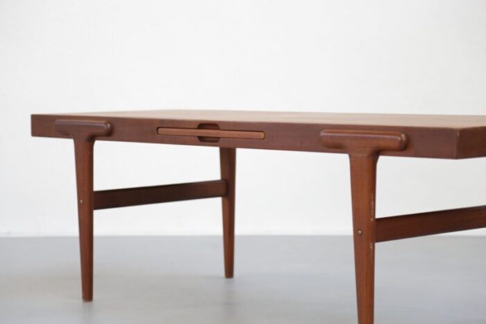 teak coffee table by johannes andersen 1960s 5