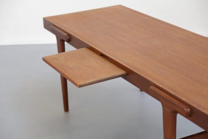 teak coffee table by johannes andersen 1960s 6