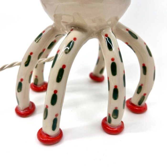 tentacles table lamp by martu ceramics 2