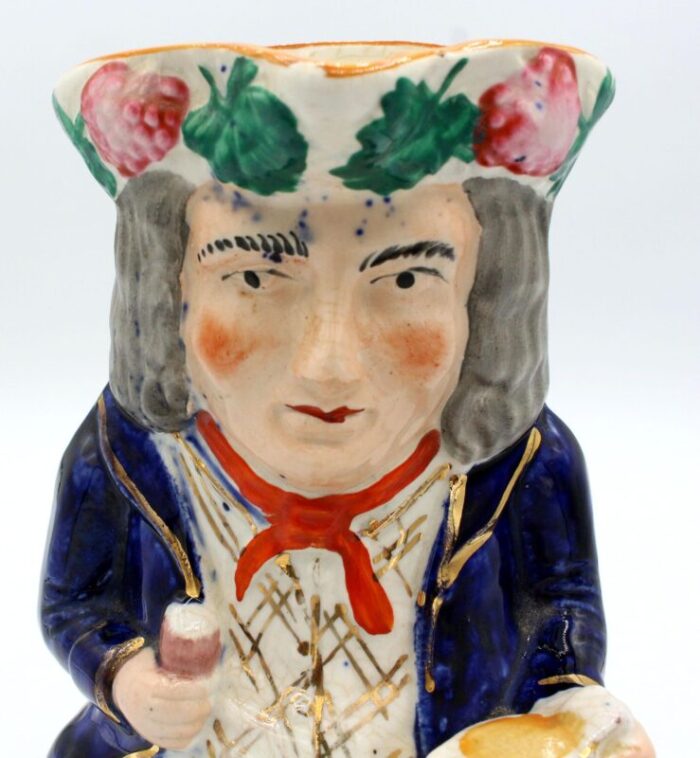 the landlord toby jug circa 1860 80 staffordshire england 1583