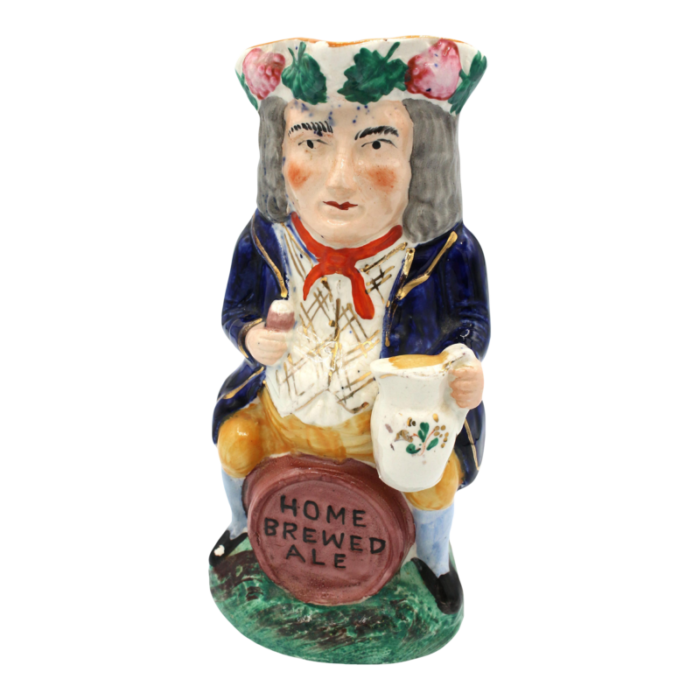 the landlord toby jug circa 1860 80 staffordshire england 9275