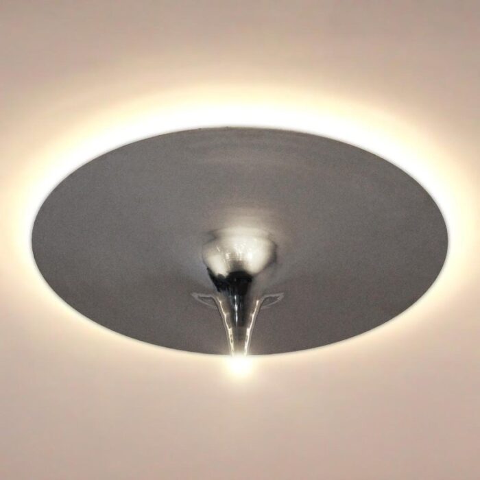 ting tong medium matte nickel ceiling lamp by jean pascal levy trumet 2