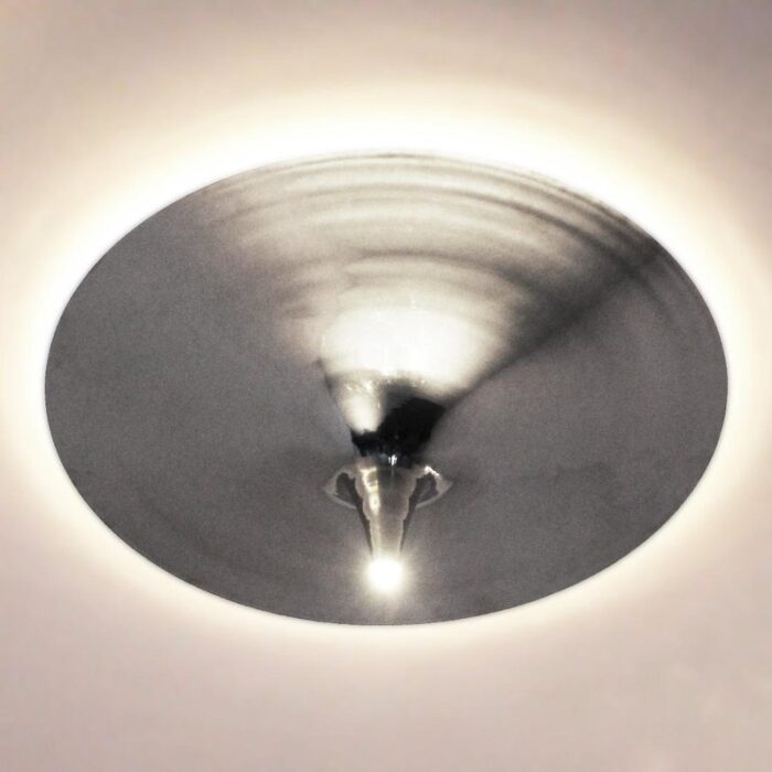 ting tong medium matte nickel ceiling lamp by jean pascal levy trumet 3