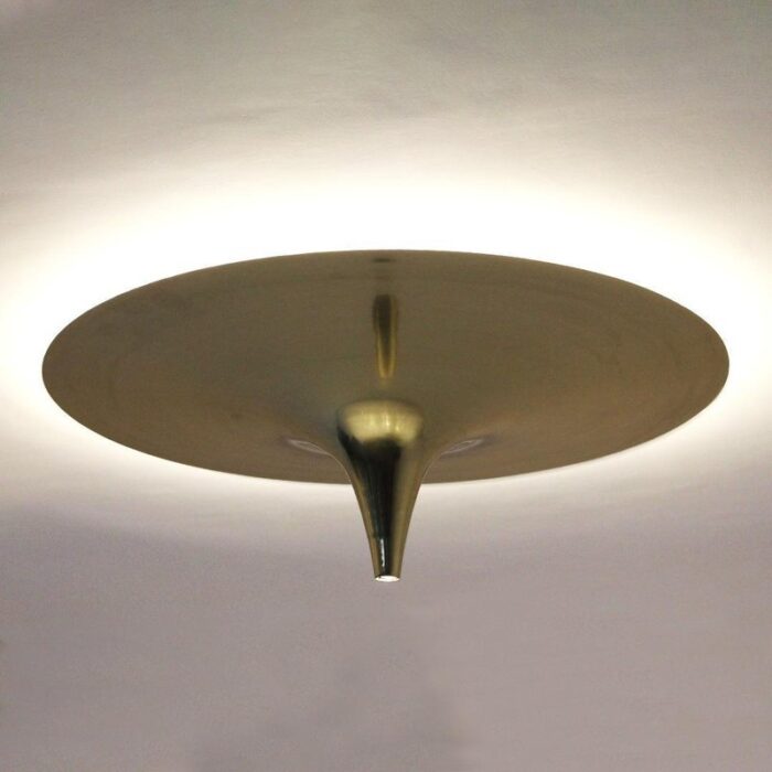 ting tong medium shiny brass ceiling lampr by jean pascal levy trumet 3