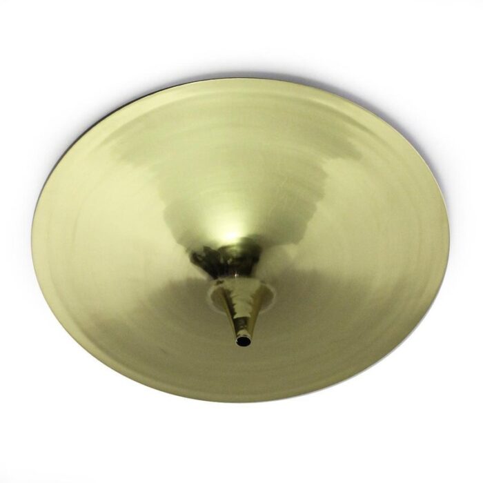 ting tong small matte brass ceiling lamp by jean pascal levy trumet 3