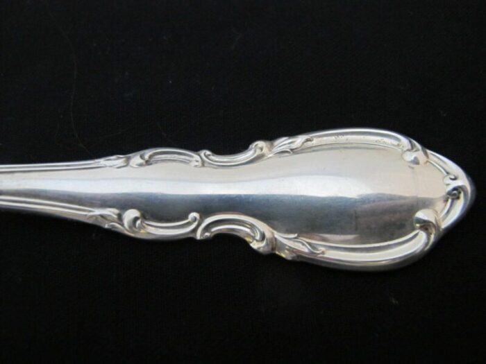 towle sterling silver legato set of 2 pierced slotted serving tablespoons 9919