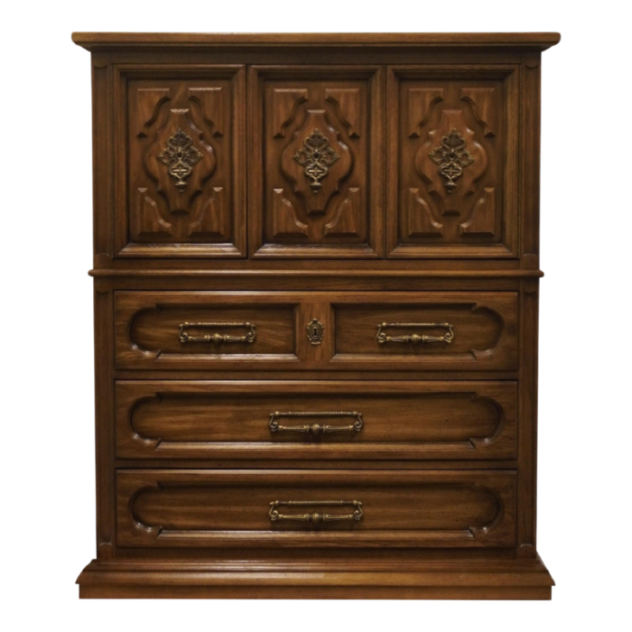 unique furniture bolero ii collection spanish mediterranean 44 door chest 2815 sandia finish 6228