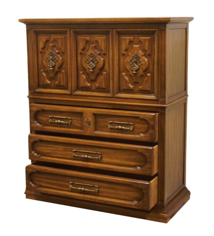 unique furniture bolero ii collection spanish mediterranean 44 door chest 2815 sandia finish 8787