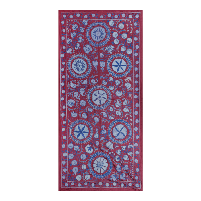 uzbek silk suzani wall decor 4510