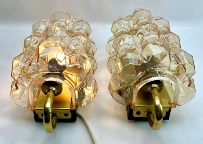 vintage 1 arm wall mount lamps by helena tynell for limburg germany 1960s set of 2 12