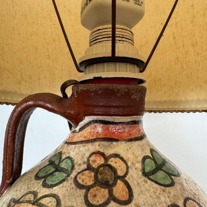 vintage 20th century ceramic lamp carmo saude portugal 1960s 2