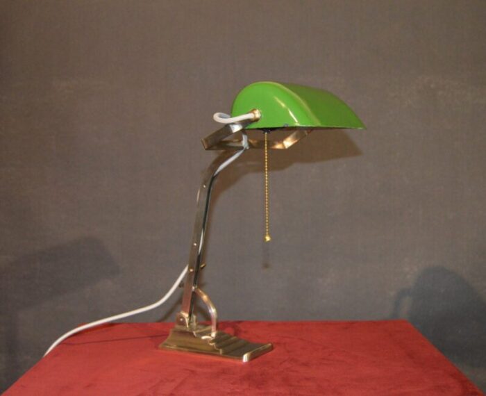 vintage bankers lamp 1920s 1