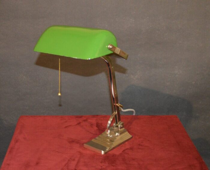 vintage bankers lamp 1920s 5