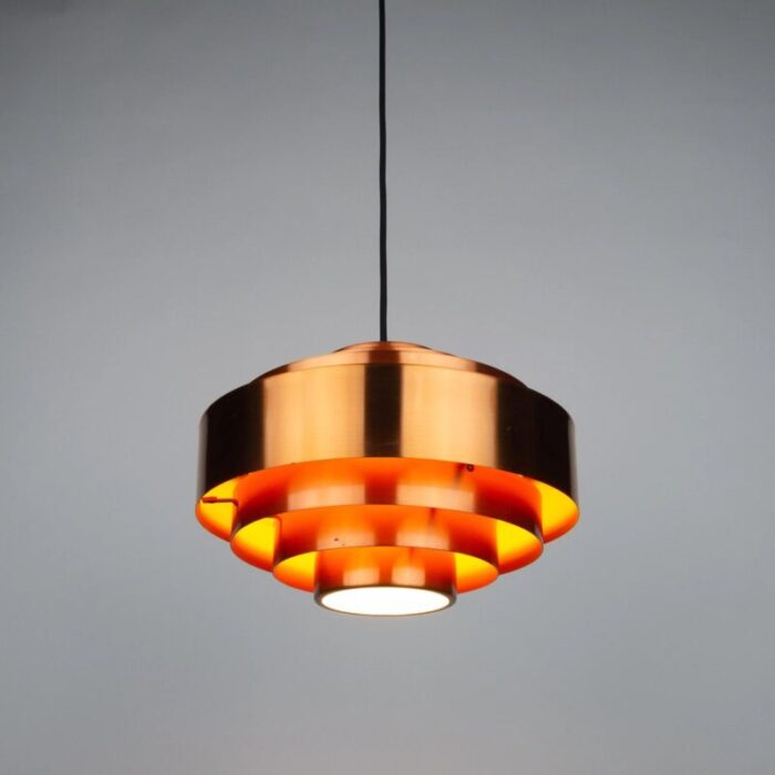 vintage danish pendant lamp ultra by jo hammerborg for fog morup 1963 10