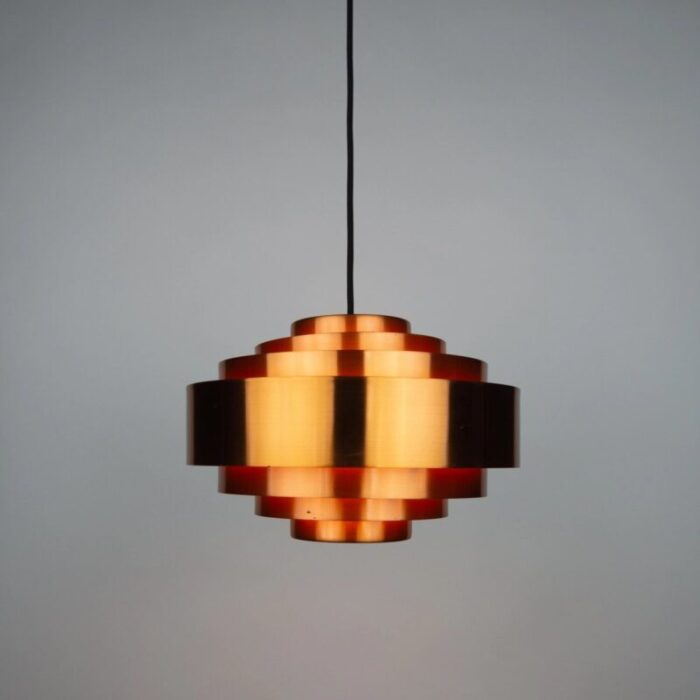 vintage danish pendant lamp ultra by jo hammerborg for fog morup 1963 9