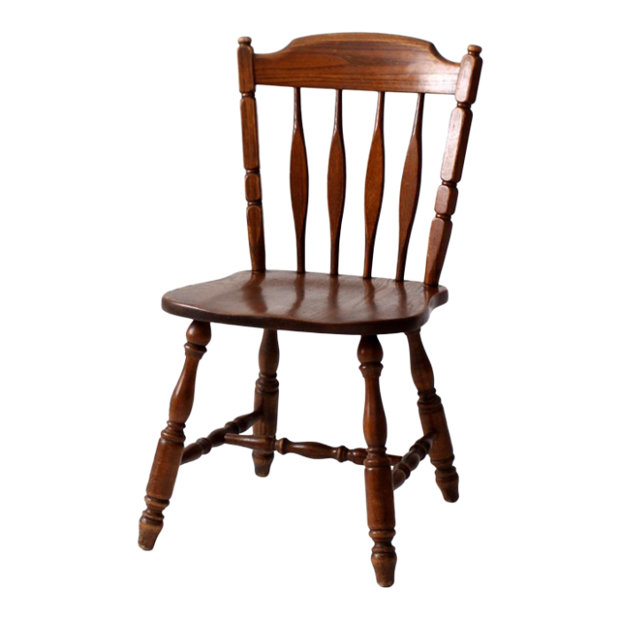 vintage dearborn co oak side chair 5601