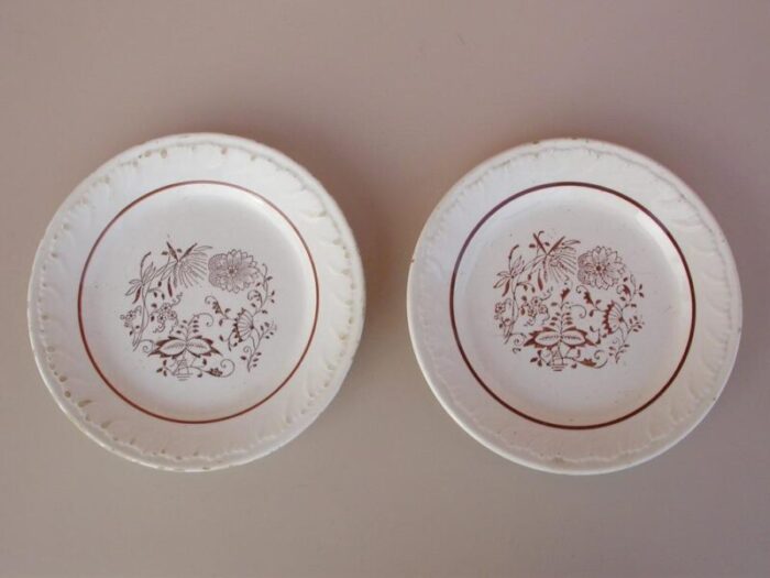 vintage dishes from richard ginori 1950 set of 2 4384