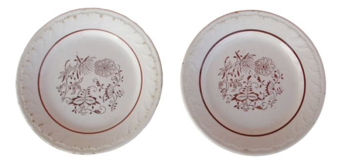 vintage dishes from richard ginori 1950 set of 2 9988