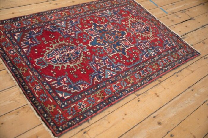 vintage fine karaja rug 32 x 47 3889