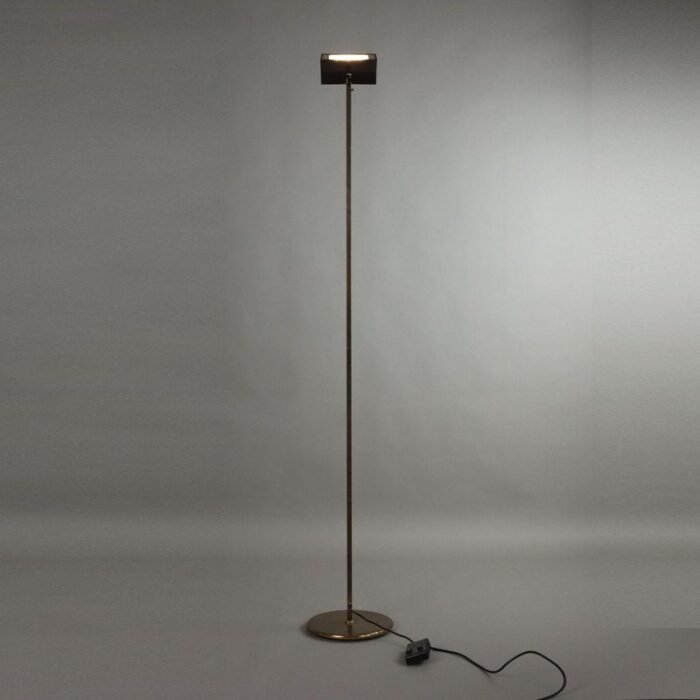 vintage floor lamp by valenti brass 1970s 1