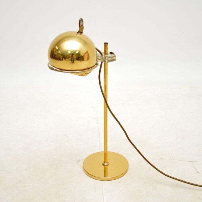 vintage french brass desk lamp 1970s 4